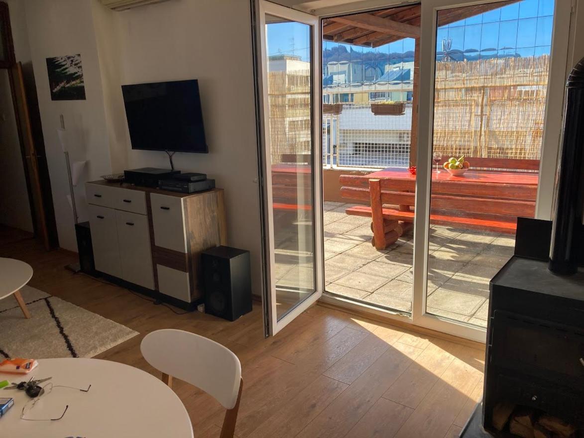 Penthouse Stan 80M2, Terasa 36M2, Garaza... Centar Banja Luke - Gradski Park Banja Luka Kültér fotó